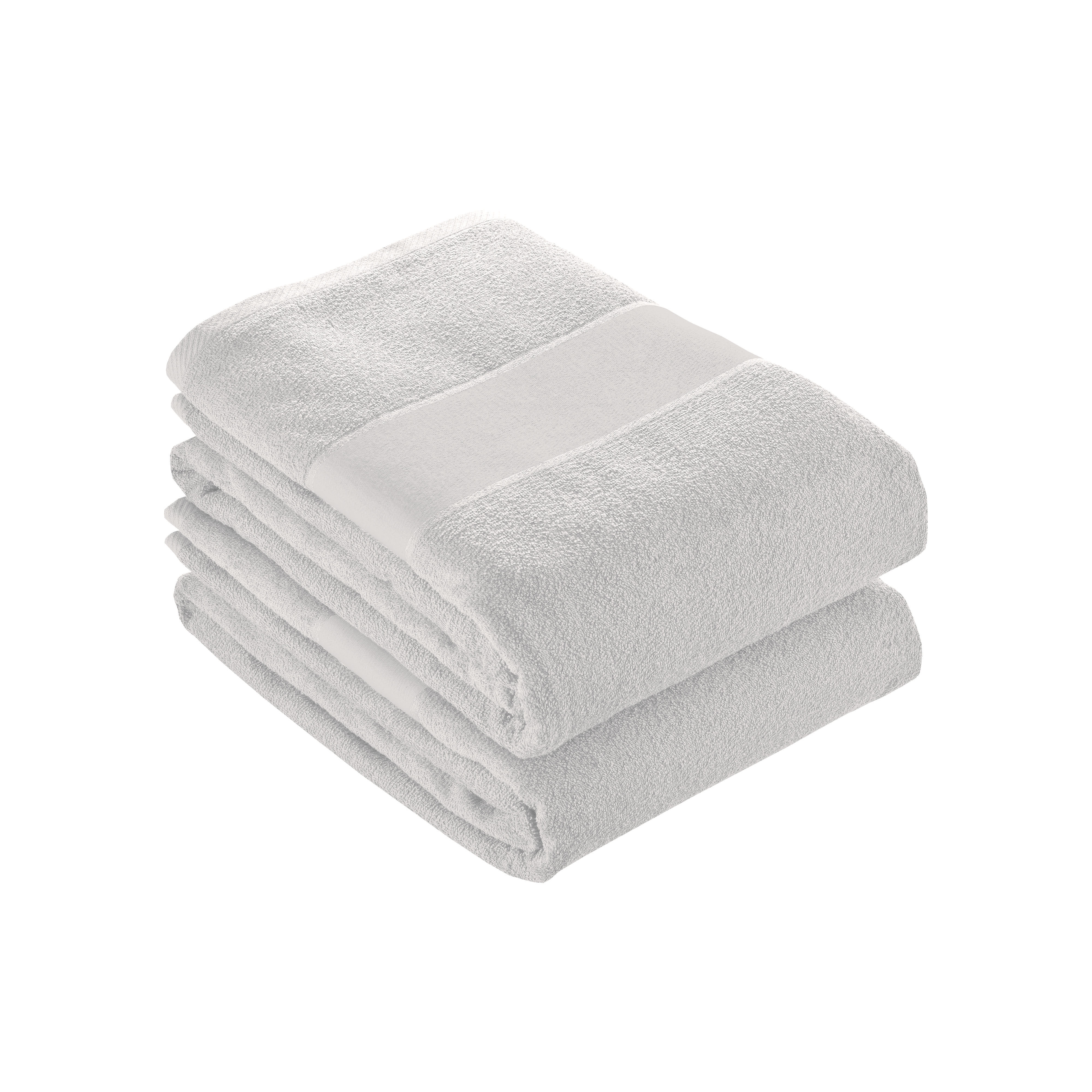 Asciugamano 100% cotone 400 g/m2 bianco 50x100 White