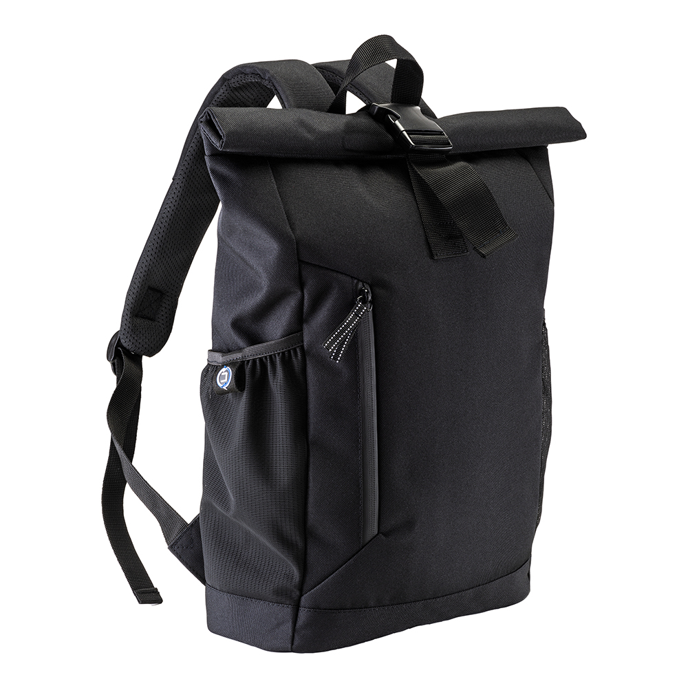 R-PET Oceancycle computer backpack Black