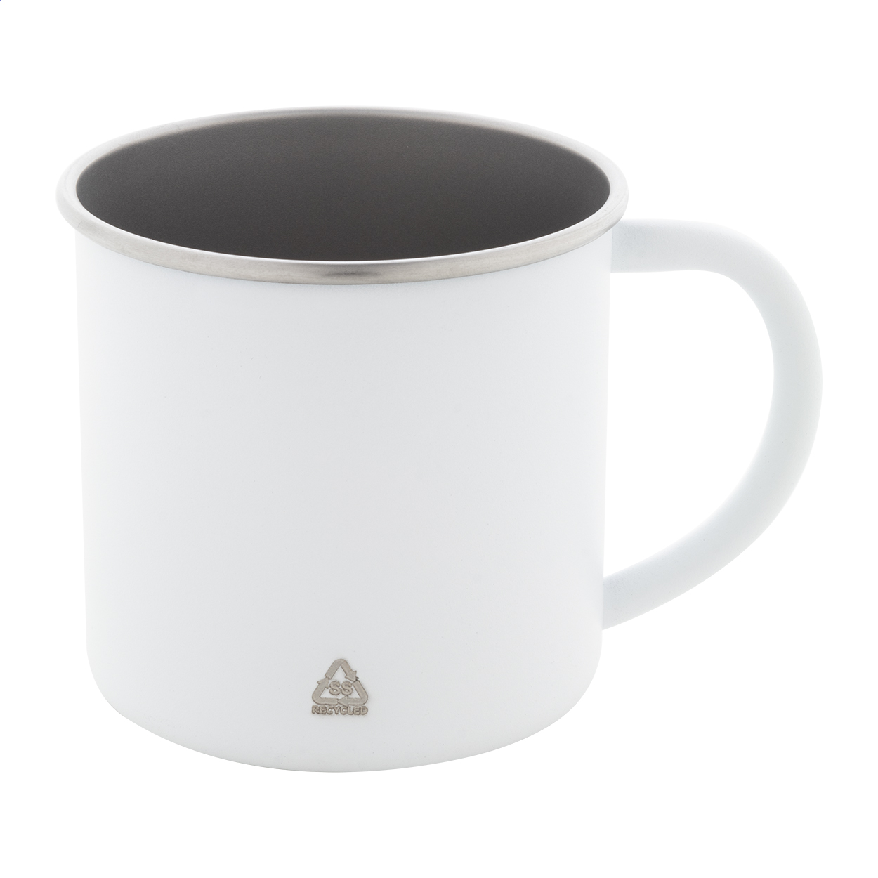 Hossa recycled stainless steel mug